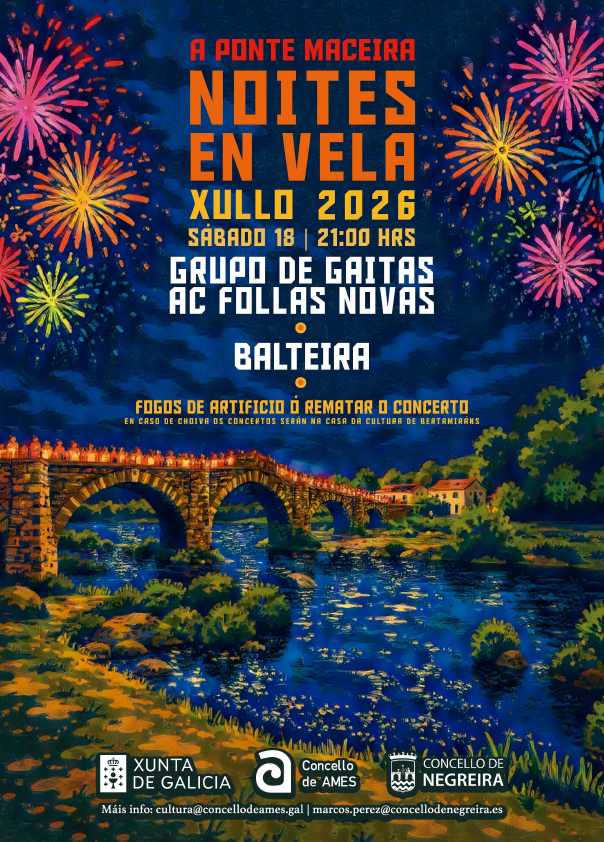 Noites en Vela 2026