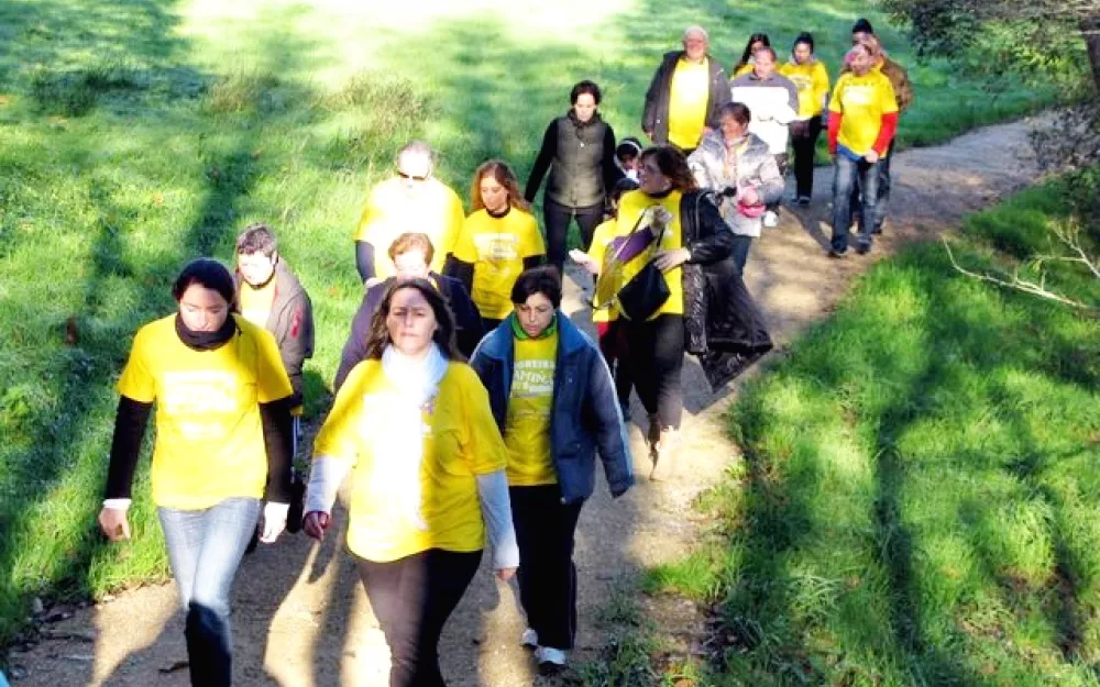 Camiñata e concurso contra a violencia de xénero 2013