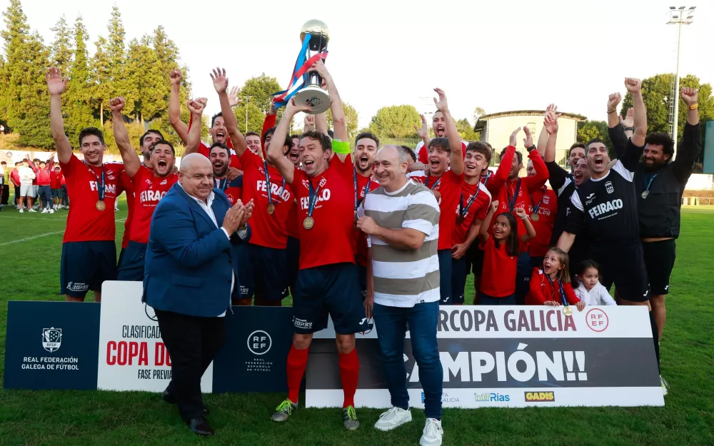 A SD NEGREIRA GAÑA A SUPERCOPA GALICIA