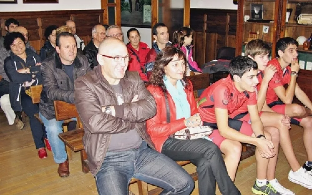 Recepción Clube Ciclista Negreira