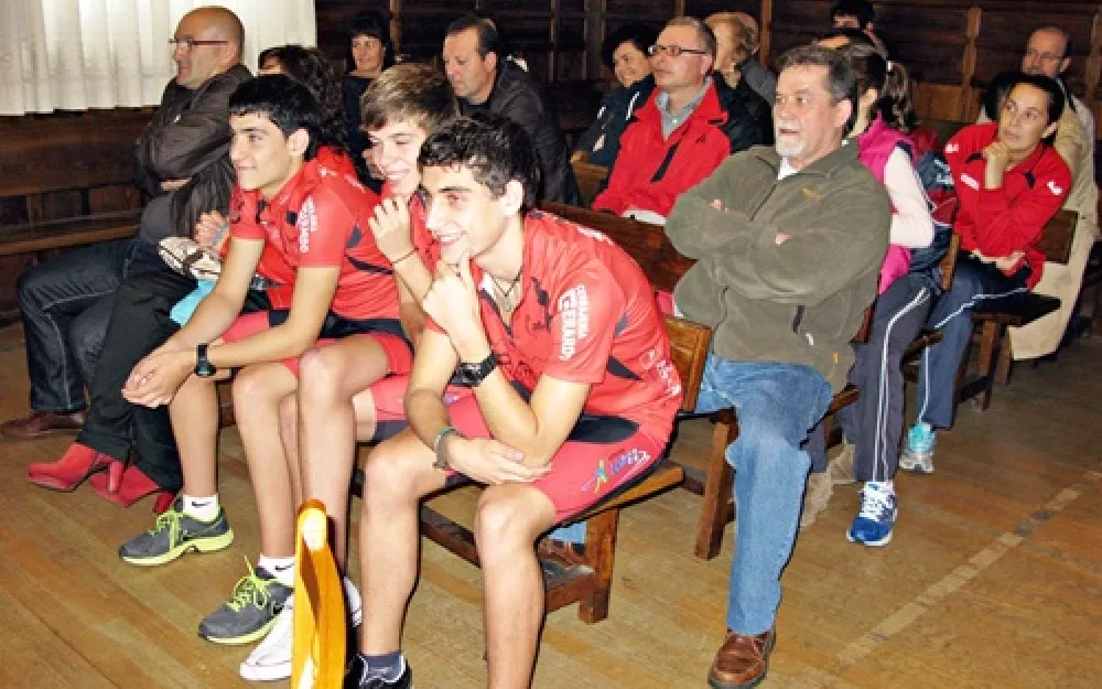 Recepción Clube Ciclista Negreira
