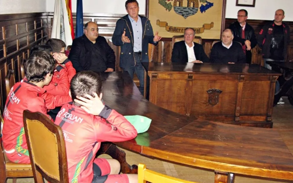 Recepción Clube Ciclista Negreira