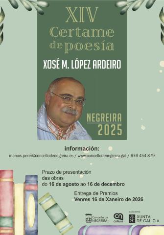  XIV Certame de Poesía Xosé M. López Ardeiro